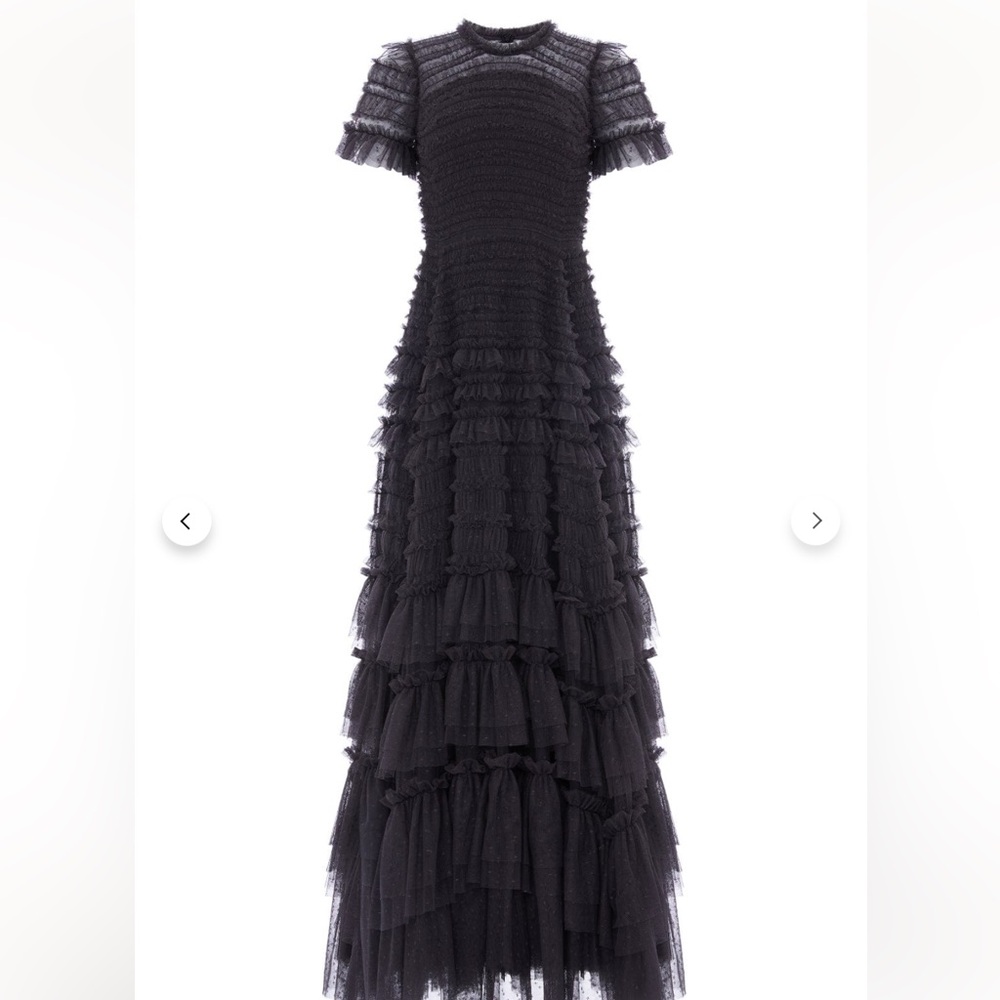 Needle & Thread Valentine Ruffle Gown